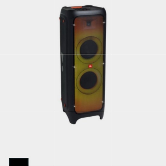 JBL Black and Orange Portable Speaker with Sleek Design and Vibrant Colors